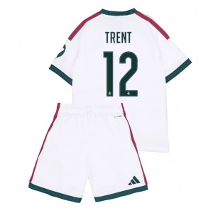 Real Madrid Alexander-Arnold #12 Jalkapallovaatteet Lasten Kotipeliasu 2026-27 Lyhythihainen (+ Lyhyet housut)